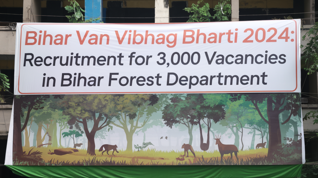 Bihar Van Vibhag Bharti 2024: Recruitment for 3,000+ Vacancies in Bihar Forest Department